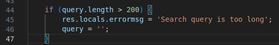 Disabling input length filter