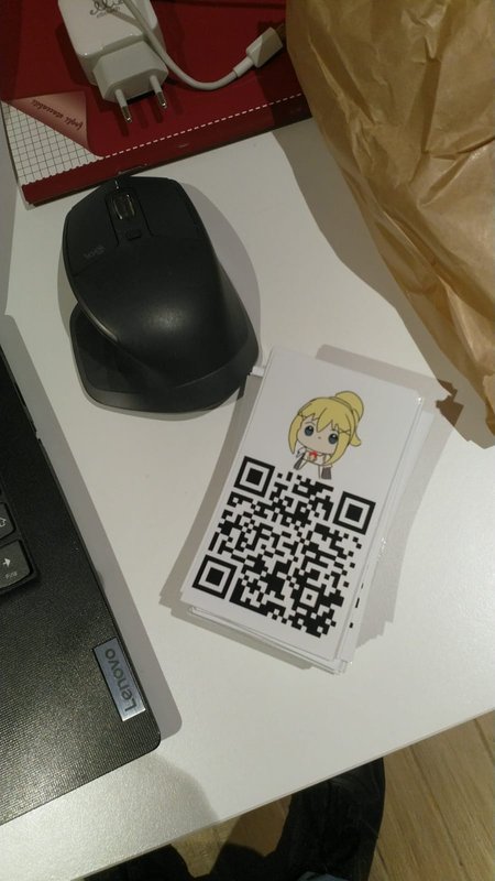 Example of QR stickers posted around Rome